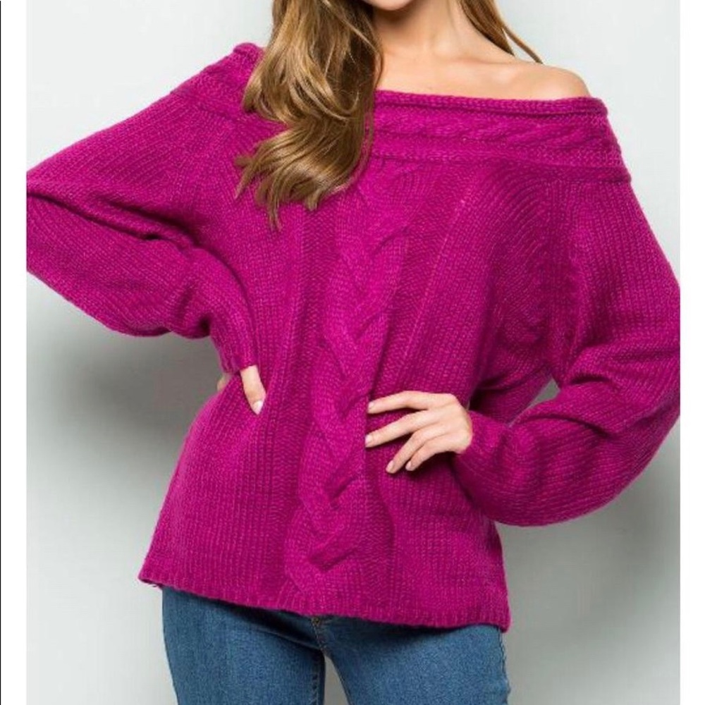 Knit sweater
